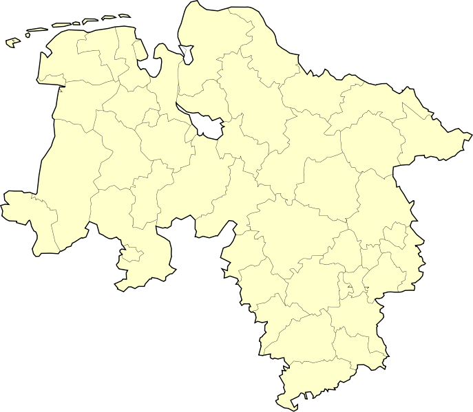 Karte Niedersachsen