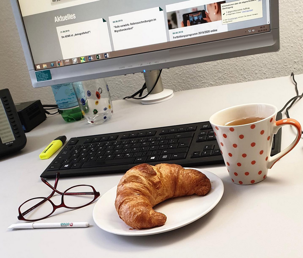 Mittwochmorgen